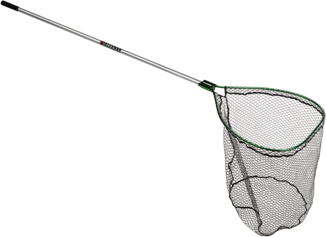 Beckman Klamath Landing Net Hoop Coated Bag 6ft Handle 26in x 34in