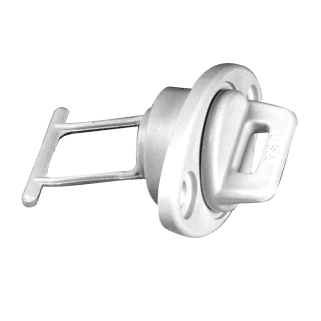 Beckson Marine 1" Drain Plug Screw Type w/Gasket - White