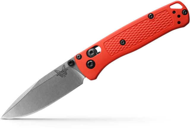 Benchmade Mini Bugout Folding Knife 2.82 CPM-S30V 58-60 Drop-point Mesa Red