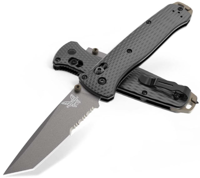 Benchmade  Bailout Folding Knives 3.38 in CPM-M4 Steel Tactical Black Handle