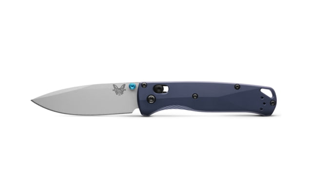 Benchmade Blue Class Bugout Folding Knife 3.24in CPM S90V Stainless Steel Aluminum Crater Blue