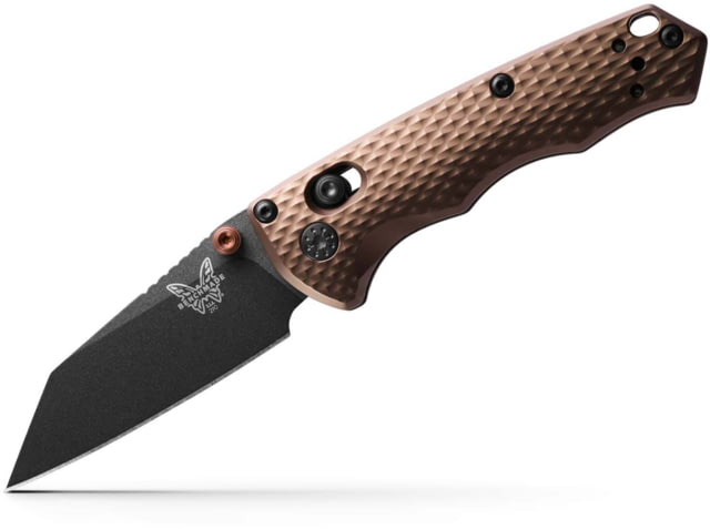 Benchmade Full Immunity Folding Knife 2.5in CPM-M4 Wharncliffe Blade Flat Dark Earth Aluminum Handle