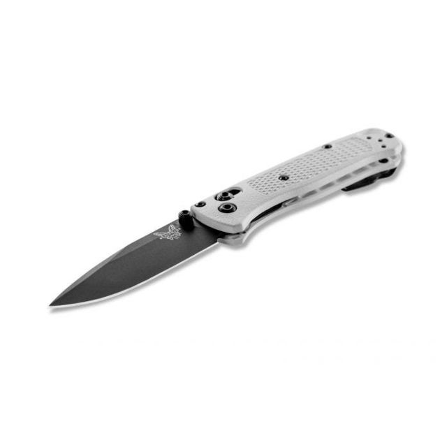 Benchmade Mini Bugout Folding Knive 2.82in Drop Point White Grivory Handle