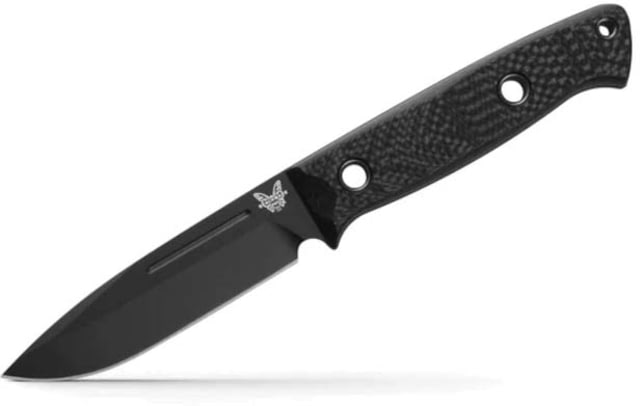 Benchmade Sibert Bushcrafter Fixed Blade Knife 4.38in CPM-Cruwear Black
