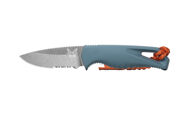 Benchmade Water Intersect Fixed Blade Knife 2.68in CPM MagnaCut Stainless Steel Santoprene Depth Blue