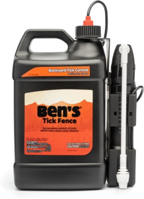 Ben's Tick Fence Repellent 1Gal Orange