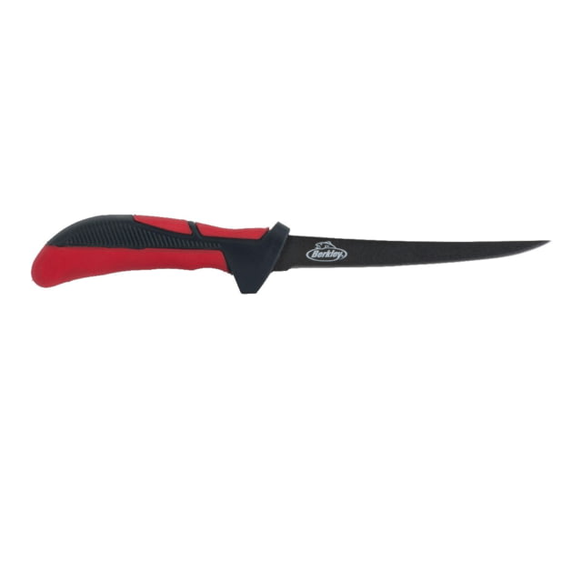 Berkley 4in XCD Fillet Knife Red/Gray/Black