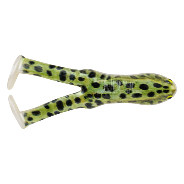 Berkley Beat'N PaddleFrogPaddle tail style feet beat the water with a rhythmic soundLifelike 5pk 3.9in HD Nat Leopard