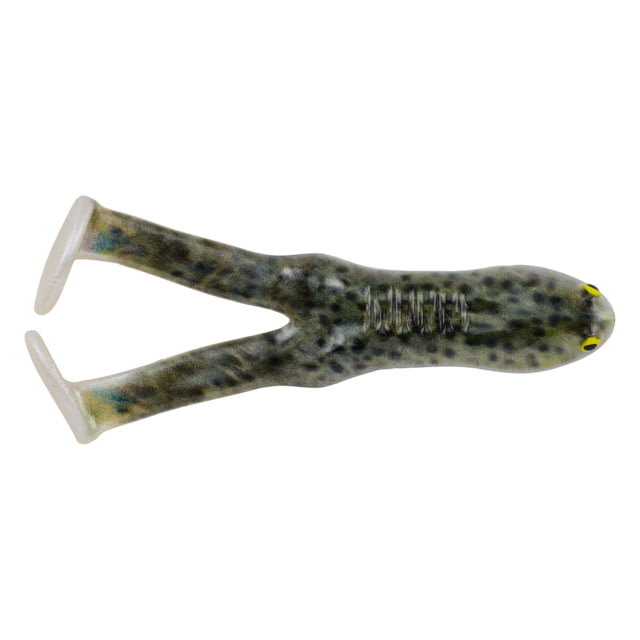 Berkley Beat'N PaddleFrogPaddle tail style feet beat the water with a rhythmic soundLifelike 5pk 3.9inHD Bull Frog