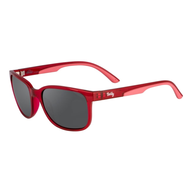 Berkley BER004 Sunglasses - Womens Crystal Red Frame Grey Lens BER004 CRDSMK