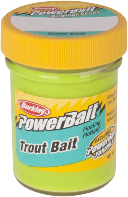 Berkley Biodegradable Trout Dough Bait Chartreuse 175922