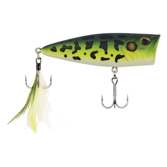 Berkley Bullet Pop 60 Combines Versatility Proven Popper Action 2.75in SZ 5 Fusion19 Treble MF Frog