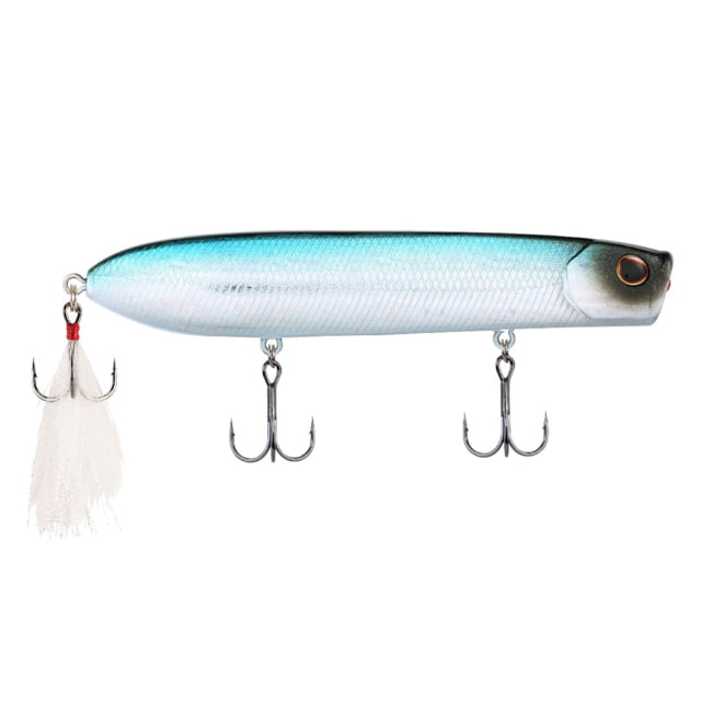 Berkley Cane Walker Hard Bait Topwater 110 5/7 oz 110mm Topwater Hook Size 6 3 Hooks Blue Bullet 110