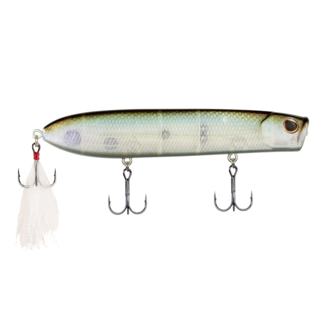 Berkley Cane Walker Hard Bait Topwater 110 5/7 oz 110mm Topwater Hook Size 6 3 Hooks Perfect Ghost