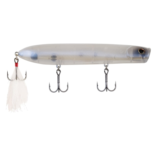 Berkley Cane Walker Hard Bait Topwater 125 5/6 oz 125mm Topwater Hook Size 4 3 Hooks Ghost White