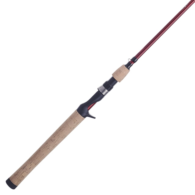 Berkley Cherrywood Rod Blank Through Handle Design Cork Handle Graphite Composit SS Guides And Inserts 1 Piece Medium Casting 6'6"