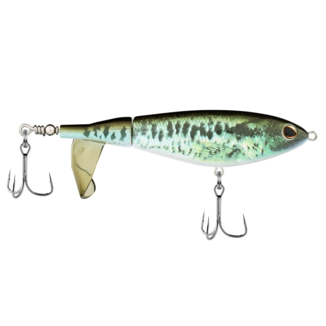 Berkley Choppo Hard Bait Topwater 105 3/4 oz 105mm Topwater Hook Size 2 2 Hooks HD Baby Bass