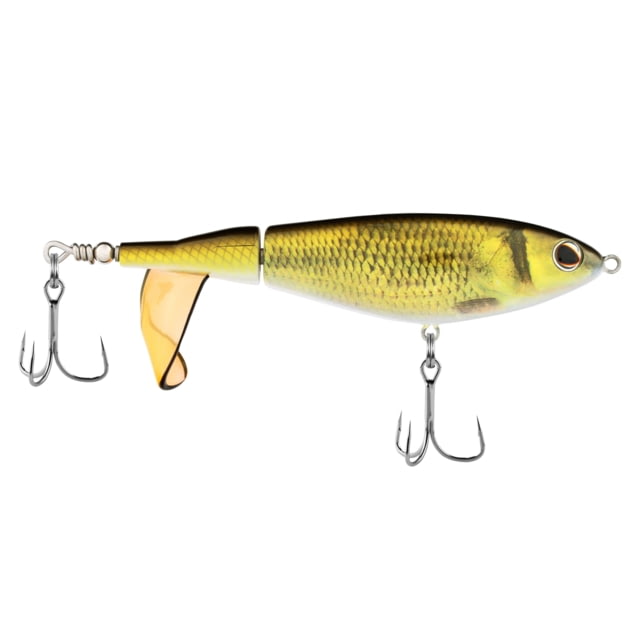 Berkley Choppo Hard Bait Topwater 105 3/4 oz 105mm Topwater Hook Size 2 2 Hooks HD Golden Shiner