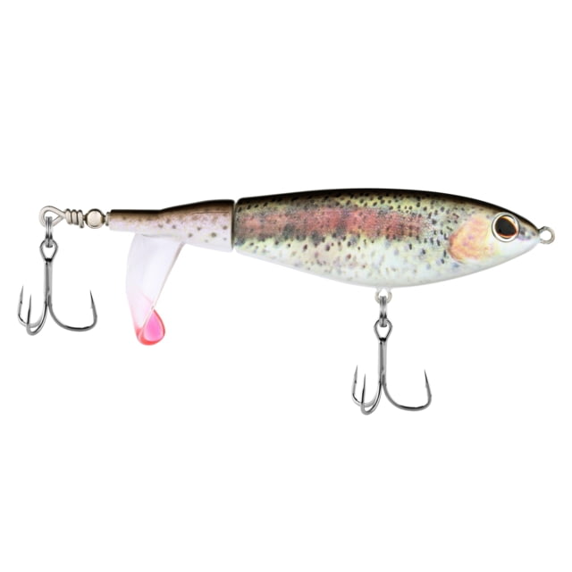 Berkley Choppo Hard Bait Topwater 105 3/4 oz 105mm Topwater Hook Size 2 2 Hooks HD Rainbow Trout