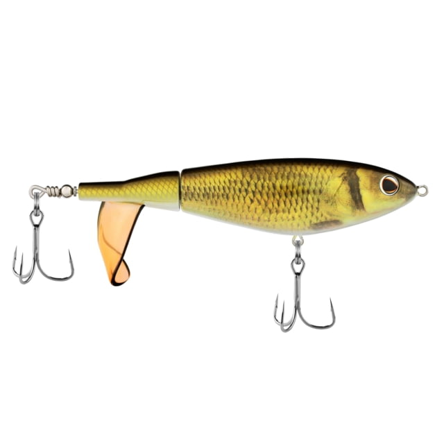 Berkley Choppo Hard Bait Topwater 120 1 oz 120mm Topwater Hook Size 2 2 Hooks HD Golden Shiner