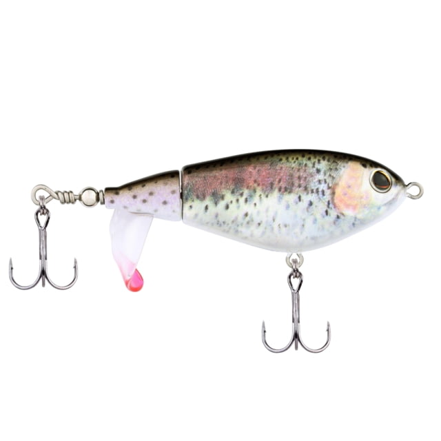 Berkley Choppo Hard Bait Topwater 75 1/2 oz 75mm Topwater Hook Size 5 2 Hooks HD Rainbow Trout