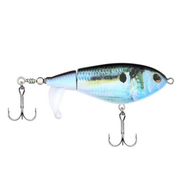 Berkley Choppo Hard Bait Topwater 75 1/2 oz 75mm Topwater Hook Size 5 2 Hooks HD Threadfin Shad