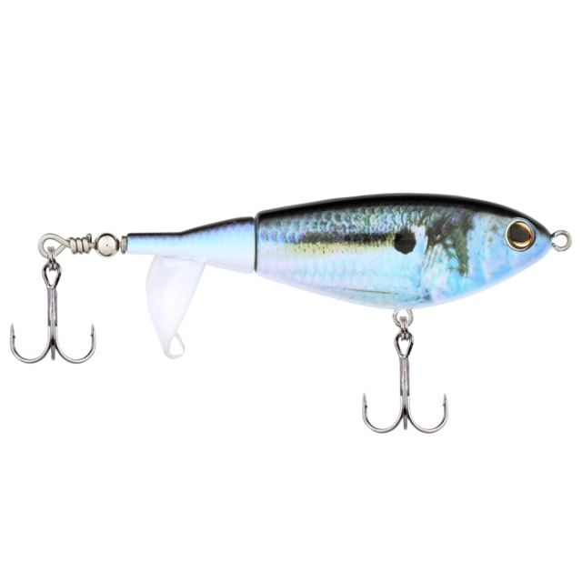 Berkley Choppo Hard Bait Topwater 90 1/2 oz 90mm Topwater Hook Size 5 2 Hooks HD Threadfin Shad