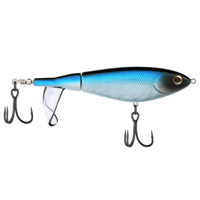 Berkley Choppo Saltwater Hard Bait Topwater Saltwater 120 1 oz 120mm Topwater Hook Size 1 2 Hooks Blue Bullet