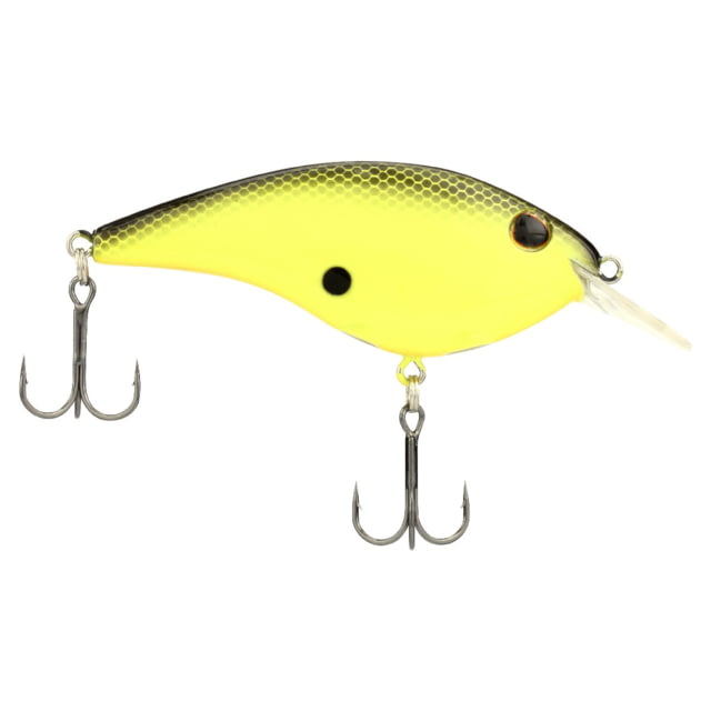 Berkley Berkley Clickin' Frittside Hard Bait Crankbait 5 Biggunft 3/7oz 2 4/5in / 7cm 2ft-5ft / 0.5-1.5m Hook Size 5 2 Hooks Black Chartreuse 5 Biggunft