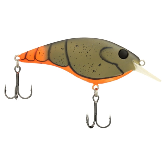 Berkley Clickin' Frittside Hard Bait Crankbait 5 Biggunft 3/7oz 2 4/5in / 7cm 2ft-5ft / 0.5-1.5m Hook Size 5 2 Hooks Firetail Green Craw