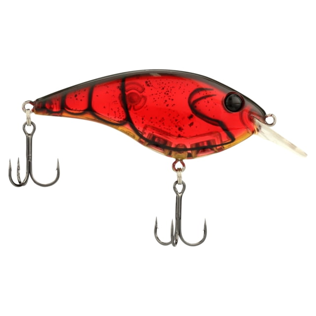 Berkley Clickin' Frittside Hard Bait Crankbait 5 Biggunft 3/7oz 2 4/5in / 7cm 2ft-5ft / 0.5-1.5m Hook Size 5 2 Hooks Ghost Red Craw