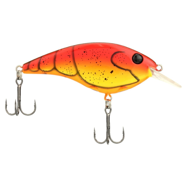 Berkley Berkley Clickin' Frittside Hard Bait Crankbait 5 Biggunft 3/7oz 2 4/5in / 7cm 2ft-5ft / 0.5-1.5m Hook Size 5 2 Hooks Red Spring Craw 5 Biggunft