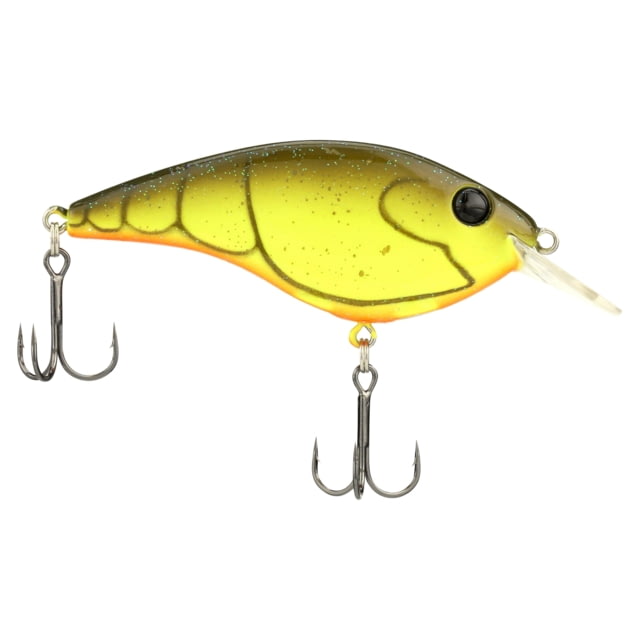 Berkley Clickin' Frittside Hard Bait Crankbait 5 Biggunft 3/7oz 2 4/5in / 7cm 2ft-5ft / 0.5-1.5m Hook Size 5 2 Hooks Rootbeer Craw