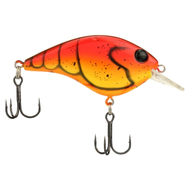 Berkley Clickinft Frittside Hard Bait Crankbait 5 Junior 1/4oz 2in / 5cm 2ft-5ft / 0.5-1.5m Hook Size 7 2 Hooks Red Spring Craw