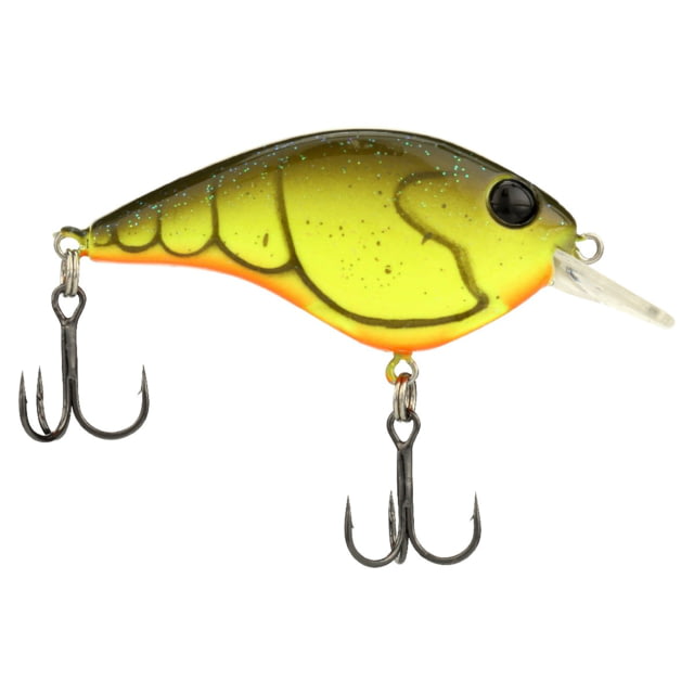 Berkley Berkley Clickinft Frittside Hard Bait Crankbait 5 Junior 1/4oz 2in / 5cm 2ft-5ft / 0.5-1.5m Hook Size 7 2 Hooks Rootbeer Craw 5 Junior