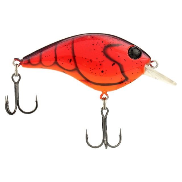 Berkley Berkley Clickinft Frittside Hard Bait Crankbait 5 Junior 1/4oz 2in / 5cm 2ft-5ft / 0.5-1.5m Hook Size 7 2 Hooks Special Red Craw 5 Junior