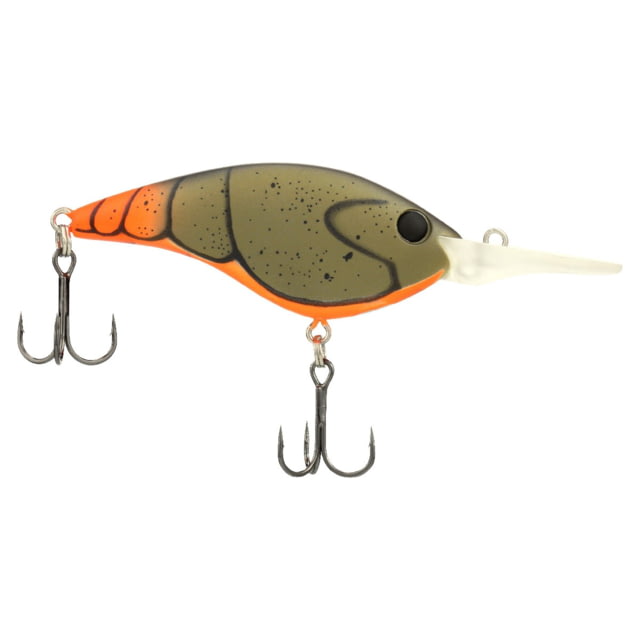 Berkley Berkley Clickinft Frittside Hard Bait Crankbait 7 3/7oz 2 1/2in / 6 2/5cm 5ft-7ft / 1.5m-2.1m Hook Size 5 2 Hooks Firetail Green Craw 7