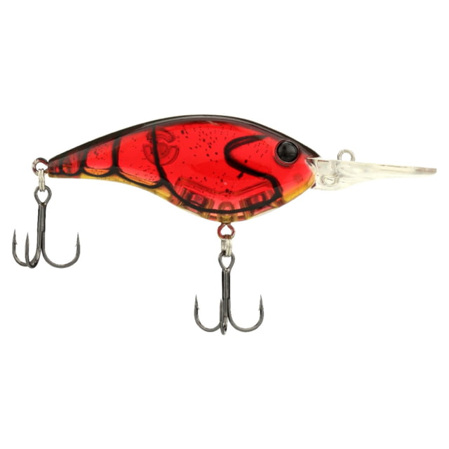 Berkley Berkley Clickinft Frittside Hard Bait Crankbait 7 3/7oz 2 1/2in / 6 2/5cm 5ft-7ft / 1.5m-2.1m Hook Size 5 2 Hooks Ghost Red Craw 7