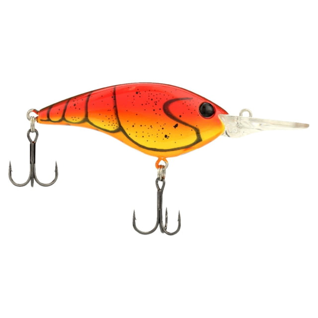 Berkley Berkley Clickinft Frittside Hard Bait Crankbait 7 3/7oz 2 1/2in / 6 2/5cm 5ft-7ft / 1.5m-2.1m Hook Size 5 2 Hooks Red Spring Craw 7