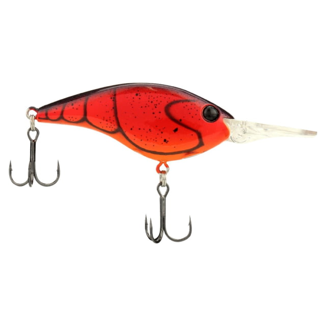 Berkley Berkley Clickinft Frittside Hard Bait Crankbait 7 3/7oz 2 1/2in / 6 2/5cm 5ft-7ft / 1.5m-2.1m Hook Size 5 2 Hooks Special Red Craw 7