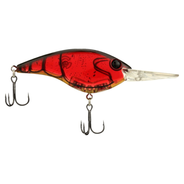 Berkley Berkley Clickinft Frittside Hard Bait Crankbait 9 1/2oz 2 3/4in / 7cm 7ft-10ft / 2-3m Hook Size 5 2 Hooks Ghost Red Craw 9