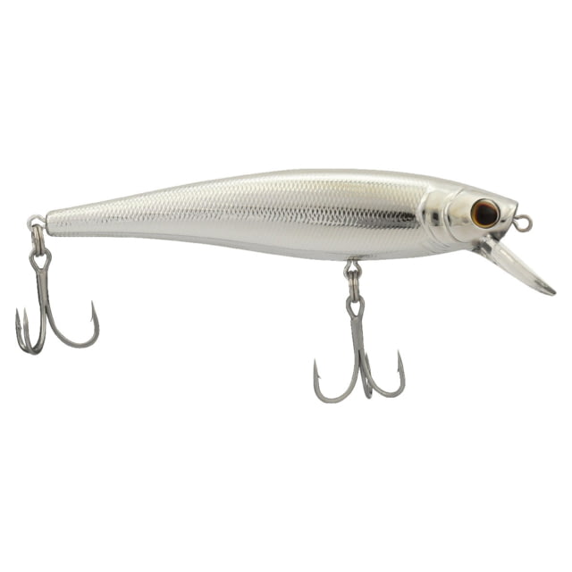 Berkley Berkley Cutter Saltwater Hard Bait Jerkbait Saltwater 90 Shallow 3/8 oz 90mm Hook Size 6 2 Hooks Chrome 90