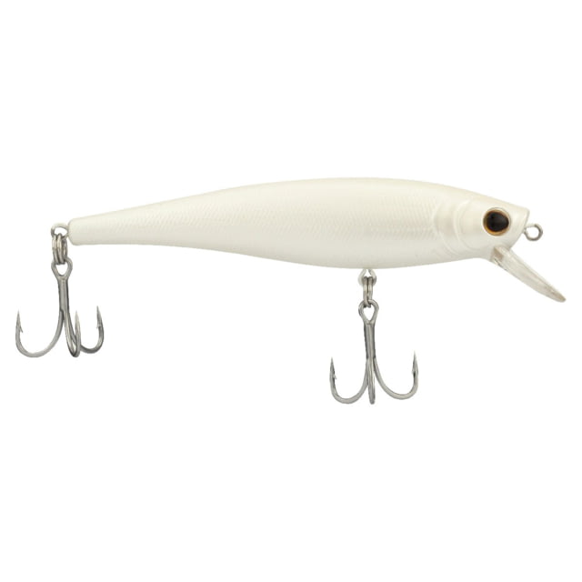 Berkley Berkley Cutter Saltwater Hard Bait Jerkbait Saltwater 90 Shallow 3/8 oz 90mm Hook Size 6 2 Hooks Pearl White 90