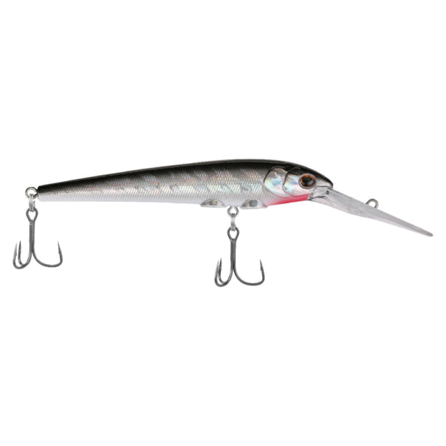 Berkley Berkley Deep Hit Stick Soft Bait Lures Crankbaits Freshwater 1 Pack 1/2 oz Black Silver 10.5