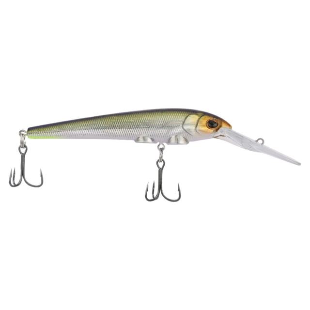 Berkley Berkley Deep Hit Stick Soft Bait Lures Crankbaits Freshwater 1 Pack 1/3 oz Golden Alewife 9