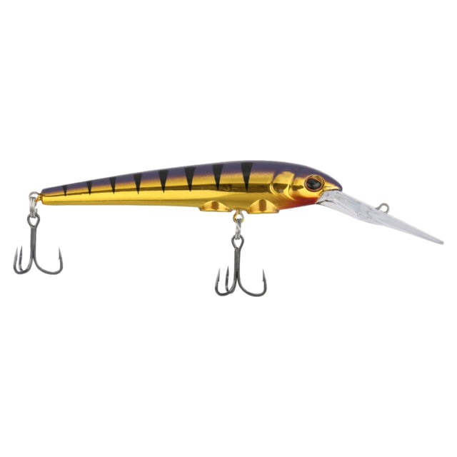 Berkley Berkley Deep Hit Stick Soft Bait Lures Crankbaits Freshwater 1 Pack 1/3 oz Purple Bengal 9
