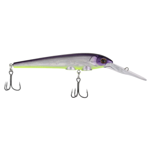 Berkley Berkley Deep Hit Stick Soft Bait Lures Crankbaits Freshwater 1 Pack 1/3 oz Purple Slime 9
