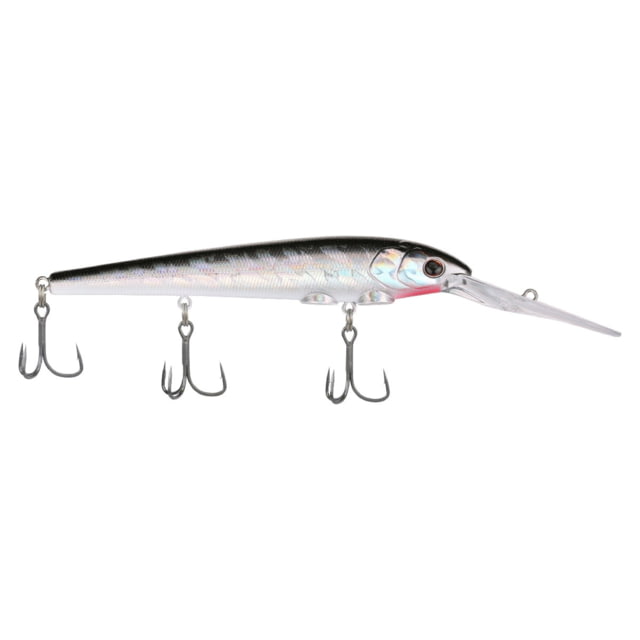 Berkley Berkley Deep Hit Stick Soft Bait Lures Crankbaits Freshwater 1 Pack 3/4 oz Black Silver 12