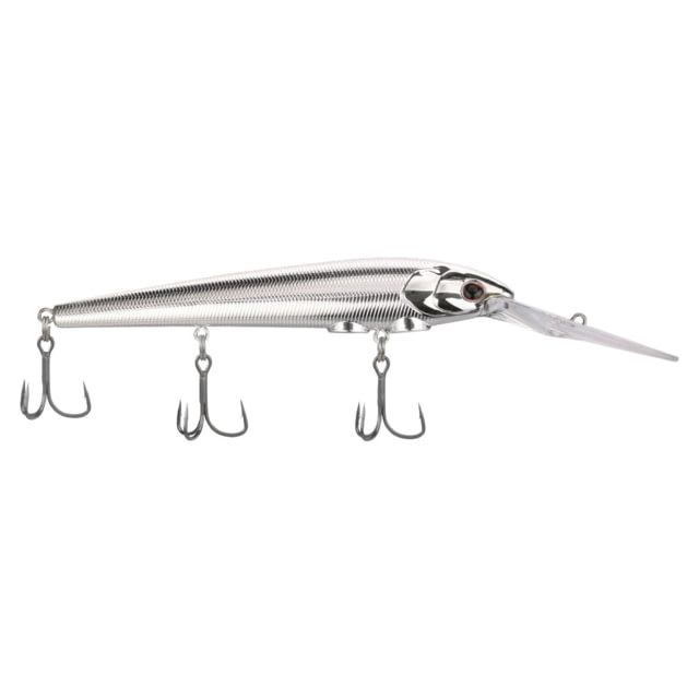 Berkley Berkley Deep Hit Stick Soft Bait Lures Crankbaits Freshwater 1 Pack 3/4 oz Chrome 12