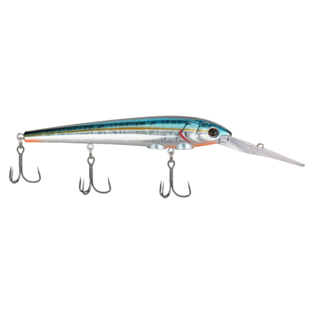 Berkley Berkley Deep Hit Stick Soft Bait Lures Crankbaits Freshwater 1 Pack 3/4 oz Slick Blue Alewife 12